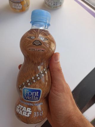 Lote 8 botellas agua Star Wars Font Vella