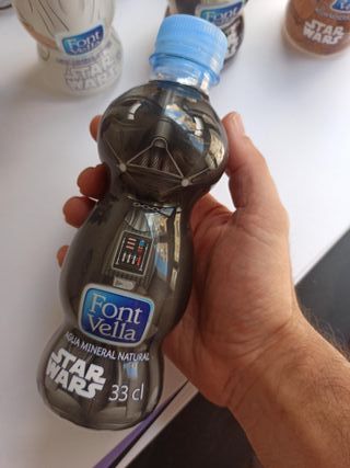 Lote 8 botellas agua Star Wars Font Vella