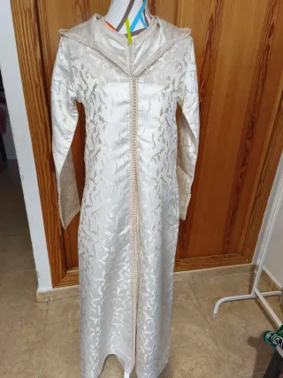 Jellaba beige 2 piezas Talla S/M