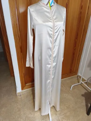 Jellaba beige 2 piezas Talla S/M