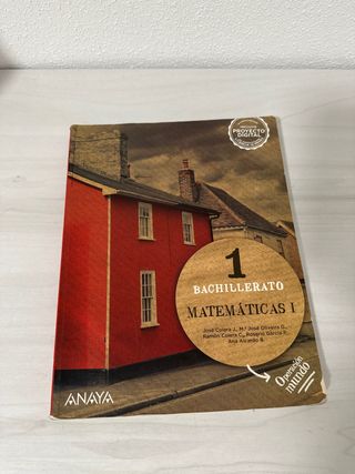 Matemáticas I.