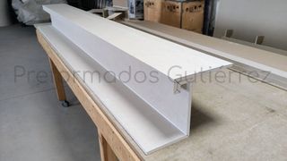 Piezas de Pladur (yeso laminado) a medida