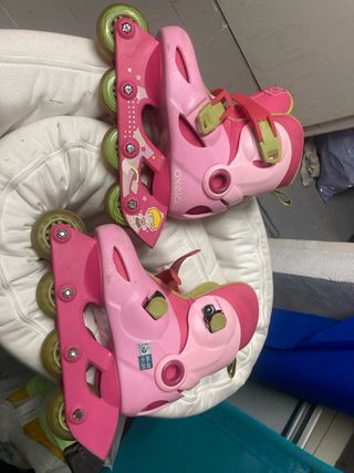 Patines en línea Oxelo rosa T30-32