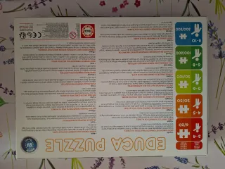 4 Puzzles Frozen de 50, 80, 100 y 150 piezas.