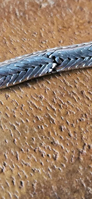 Bracciale snake in argento