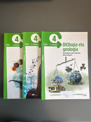 Libros Biologia 4º ESO DBH4 – Zurriola Ikastola