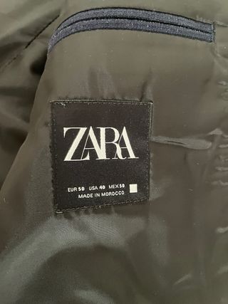 Traje hombre Zara