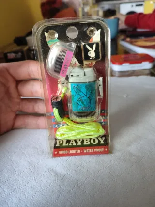 Accendino Playboy Turbo Lighter Vintage Mai Aperto