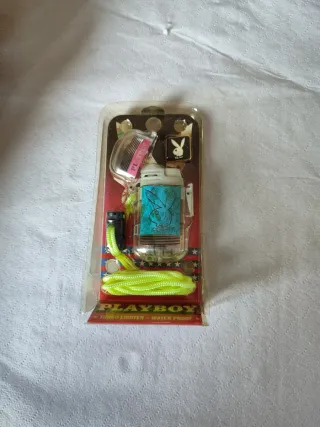 Accendino Playboy Turbo Lighter Vintage Mai Aperto