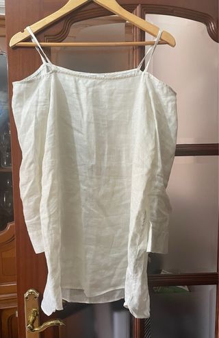 Blusa Uterqüe Lino Talla S