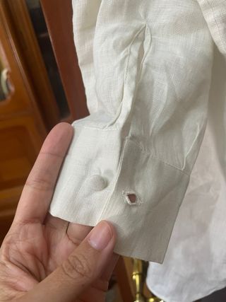 Blusa Uterqüe Lino Talla S
