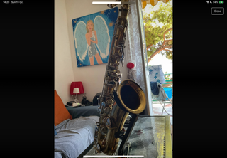 P. Ronner True Tone Sax Tenore Vintage