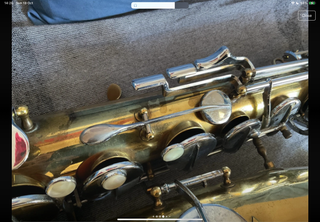 P. Ronner True Tone Sax Tenore Vintage