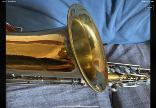 P. Ronner True Tone Sax Tenore Vintage