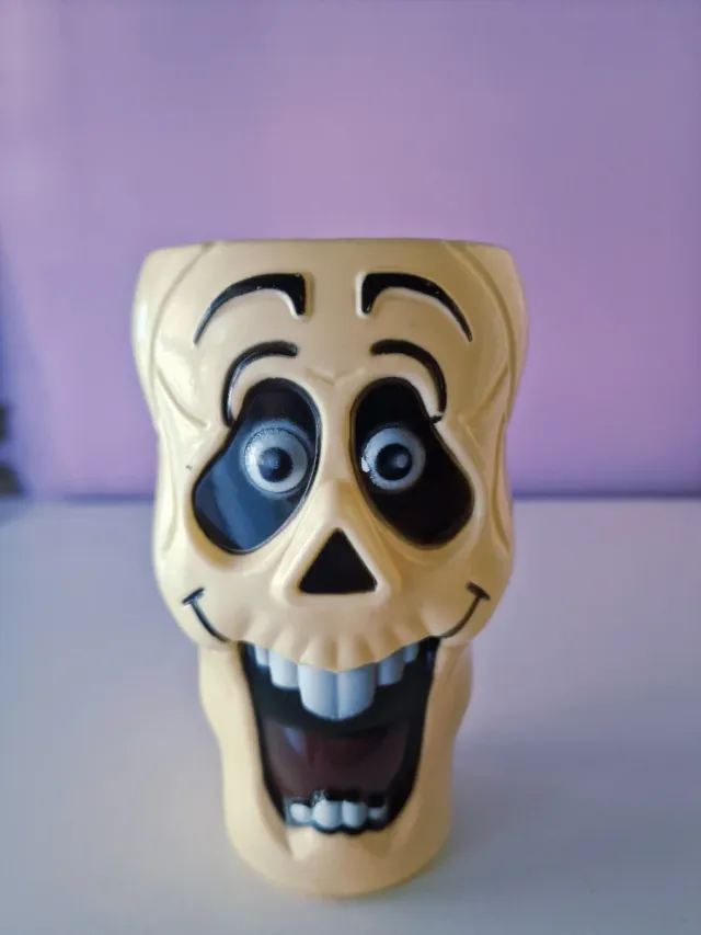 Vaso Halloween Calavera Divertida