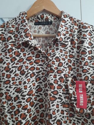 Camisa Leopardo POLINESIA