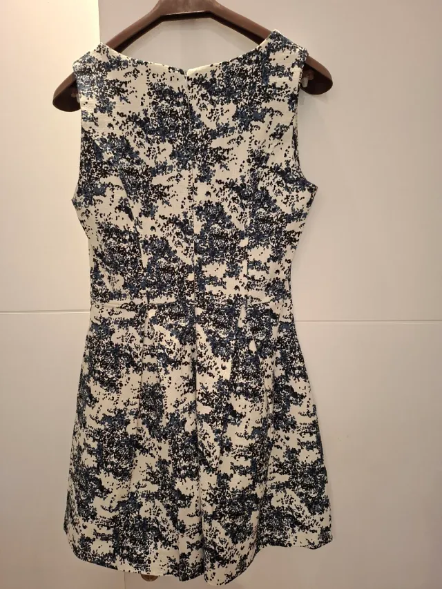 Vestido estampado mujer