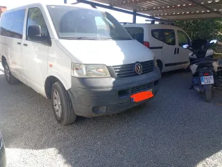 Frontal  VW T5 faros,capó parachoque 
