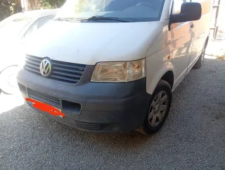Frontal  VW T5 faros,capó parachoque 
