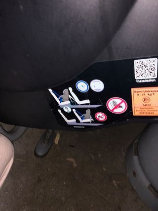 Silla de coche Britax Römer roja