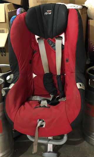 Silla de coche Britax Römer roja