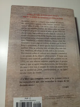 Tres metros sobre el cielo (Spanish Edition)