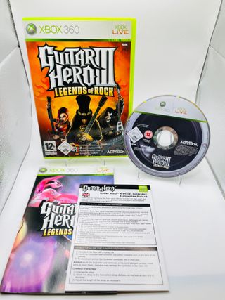 Guitar Hero III Legends of Rock Xbox 360 Completo