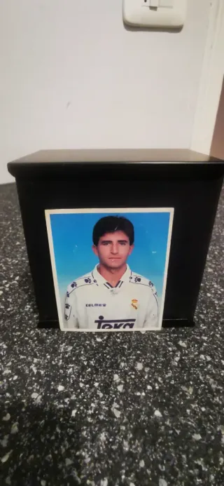 Cromo antiguo de fútbol