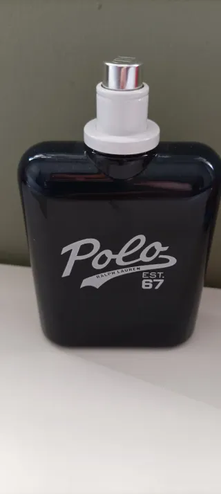 Perfume Polo Ralph Lauren Negro y Plateado