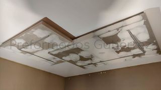 Lámpara de Pladur (yeso laminado) a medida