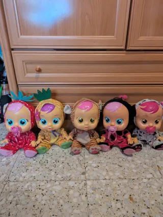 Lote 5 Bebés Llorones