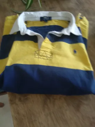 Polo Ralph Lauren Camisa Rayas Azul/Amarillo