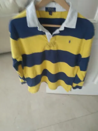 Polo Ralph Lauren Camisa Rayas Azul/Amarillo