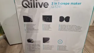 Crepera Qilive XL 1600W Nueva