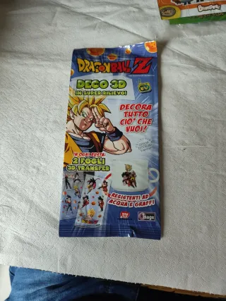 Dragon Ball Z Deco 3D Rilievo Nuovo