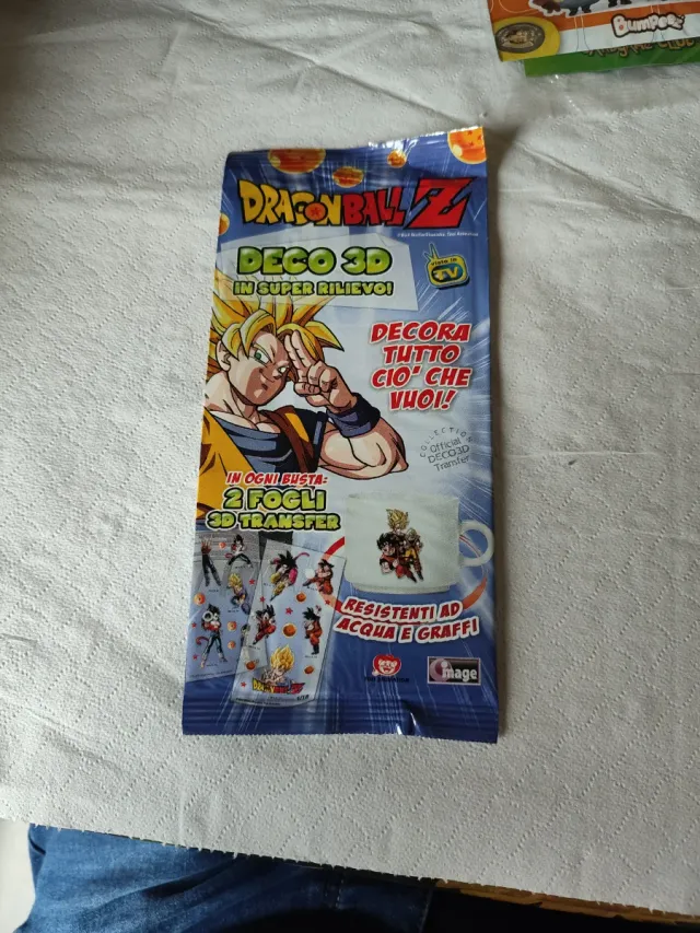 Dragon Ball Z Deco 3D Rilievo Nuovo