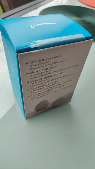 Echo Pop nuovo blu sigillato