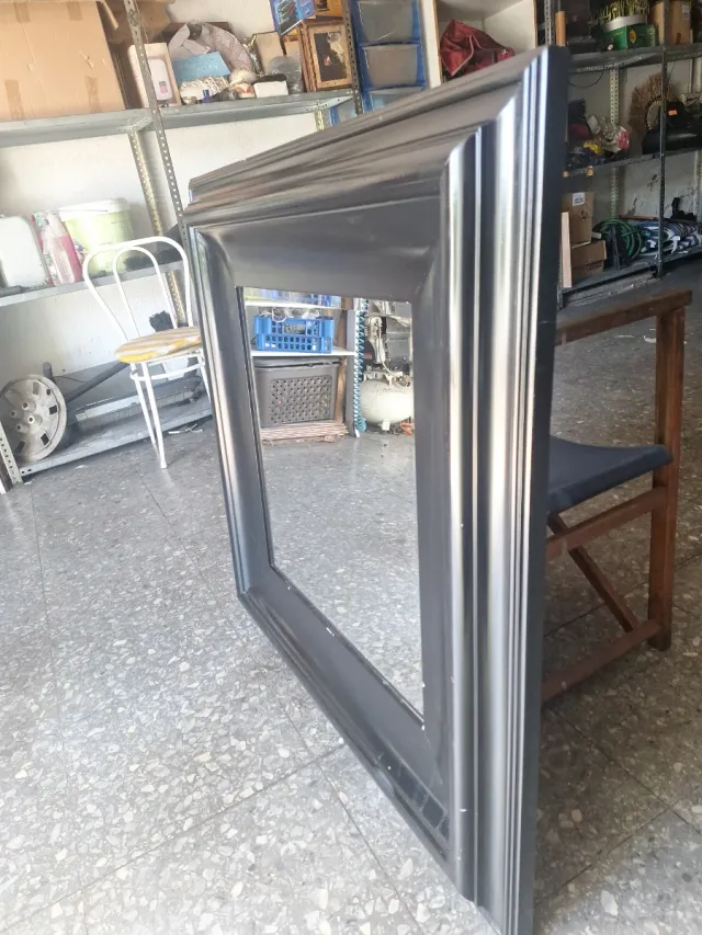 Espejo biselado 99x99 cm