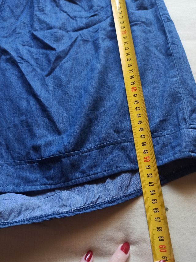 Pantalón corto vaquero azul