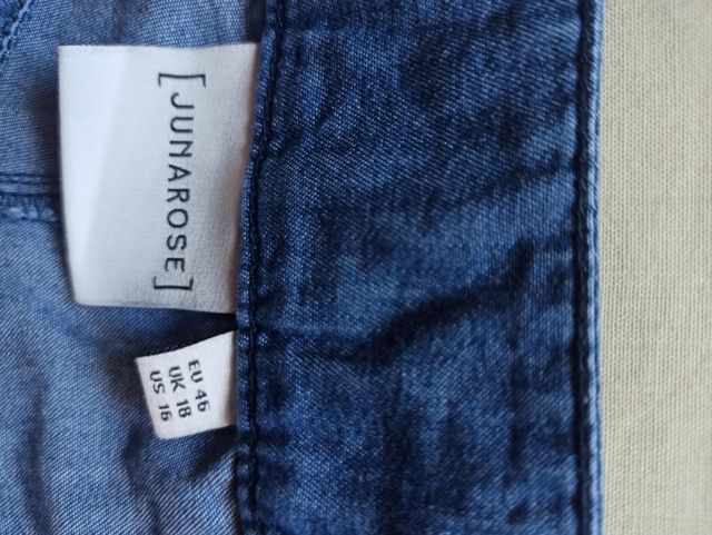 Pantalón corto vaquero azul