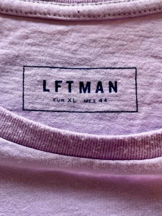 CAMISETA LEFTIES XL VIOLETA ESTAMPADO DISAGREE
