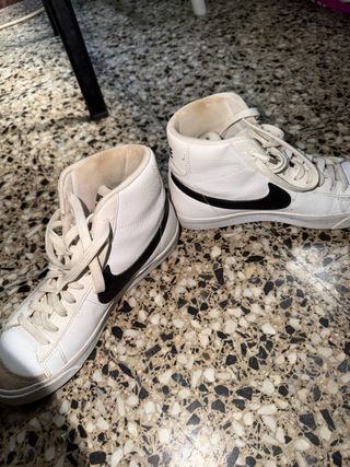 Zapatillas Nike Blazer Beige/Blanco Talla 42