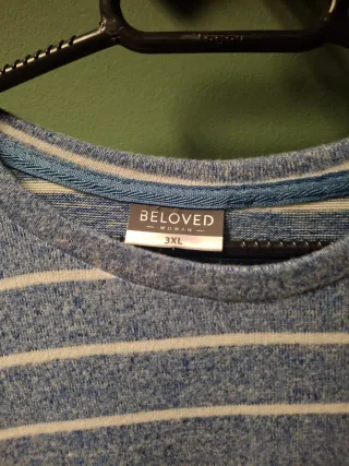 Blusa de rayas Beloved Talla XXL