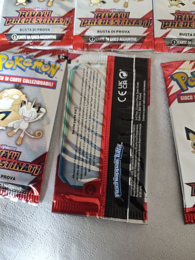 Pokemon Buste di Prova Rivali Predestinati