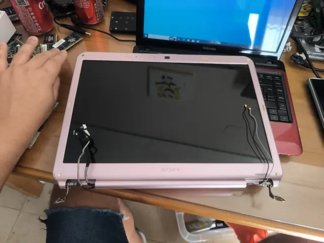 Schermo LCD Sony Vaio rosa