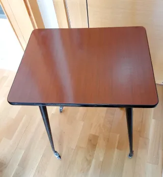 Mesa TV Antigua Años 50 Negra