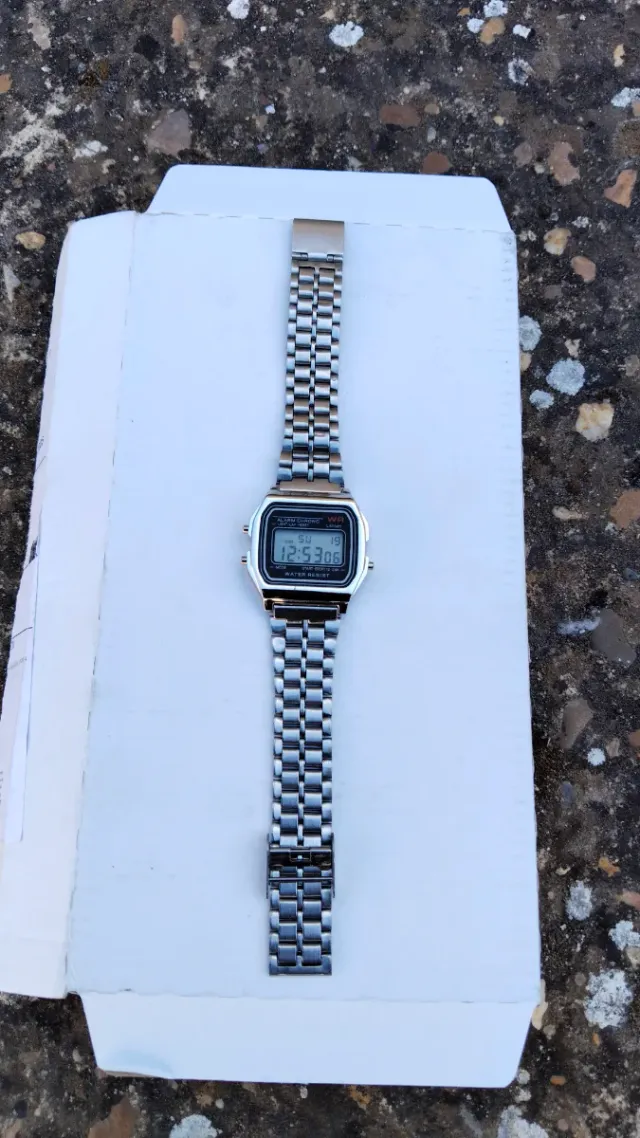 Reloj Digital Metálico f91w WR