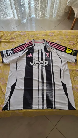 Maglia Home Juventus Originale 25/26 Yildiz 