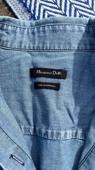 Camisa vaquera Massimo Dutti Talla XS