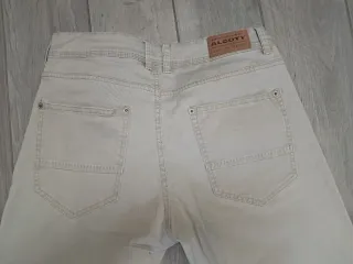 Pantaloni 5 tasche beige